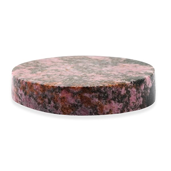 Shop Lc Rhodonite Round Plate -Small 713ctw