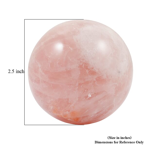 Shop Lc Rose Quartz Sphere (Ball) -Large 3001ctw