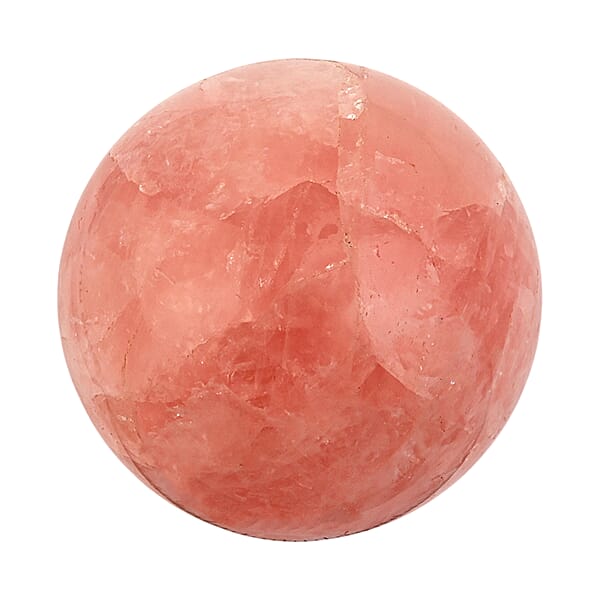 Shop Lc Rose Quartz Sphere (Ball) -Medium 1516ctw