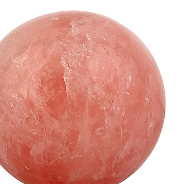 Shop Lc Rose Quartz Sphere (Ball) -Medium 1516ctw