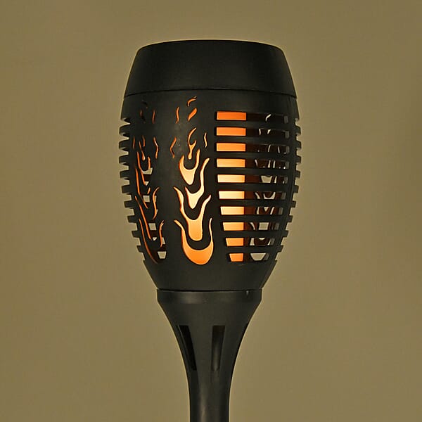 Shop Lc Set Of 8pc Solar Dancing Flame Torch Light