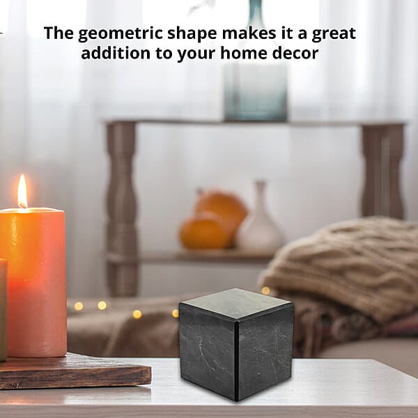 Shop Lc Shungite Cube 10cm Approx 14061.00 Ctw