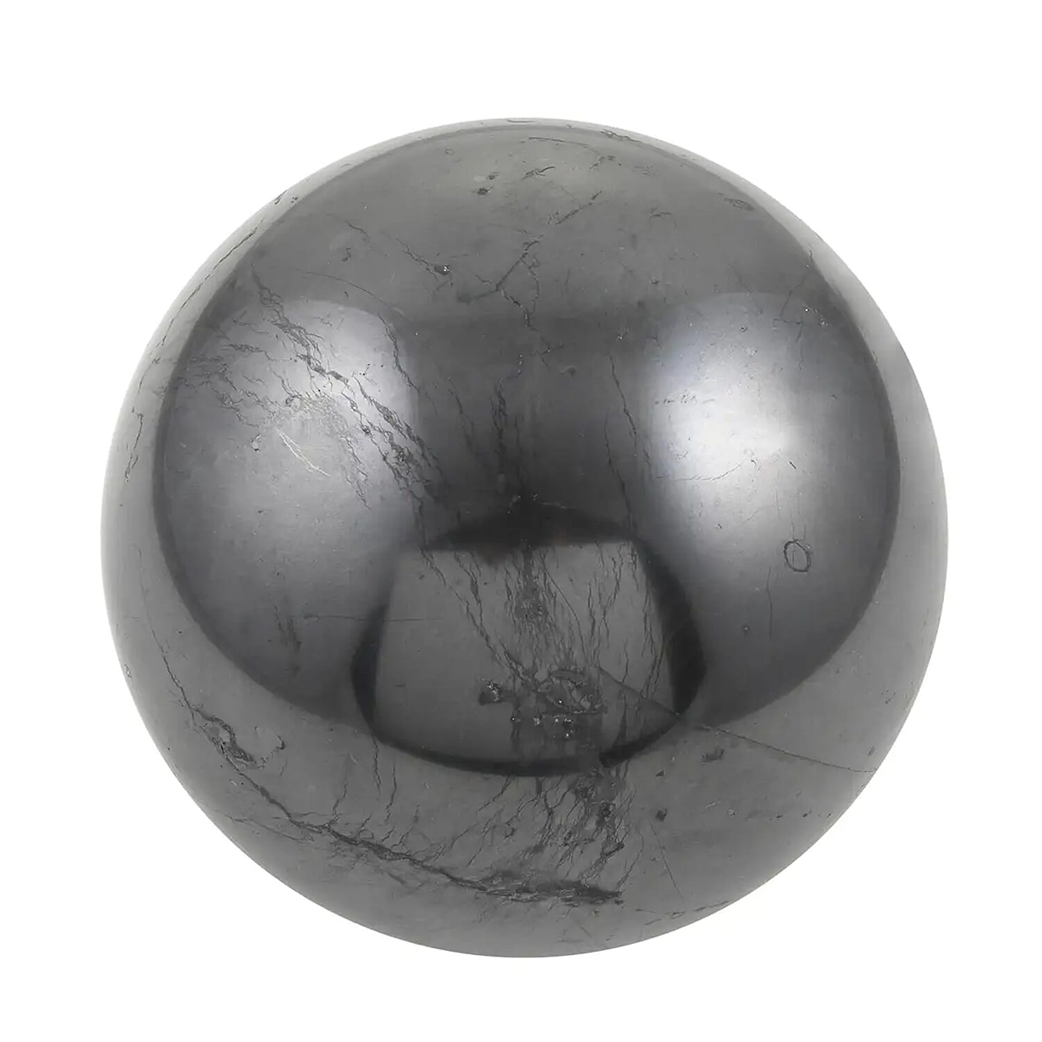 shop lc Shungite Sphere 10cm Approx. 10886.00 ctw