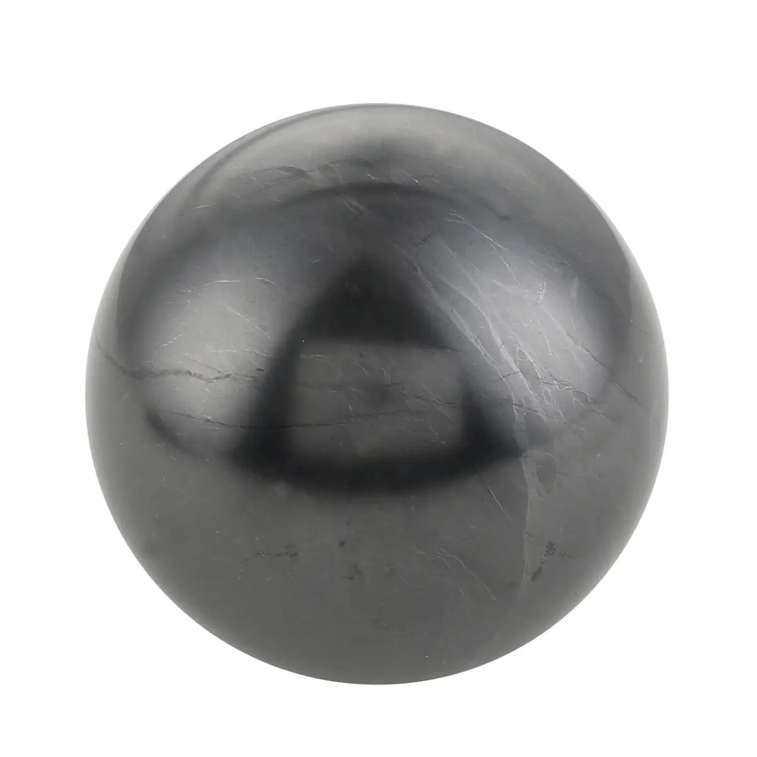 shop lc Shungite Sphere 8cm Approx 3408.00 ctw