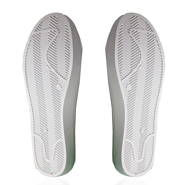 Shop Lc SOLE MATES White Pink Metallic Shoes