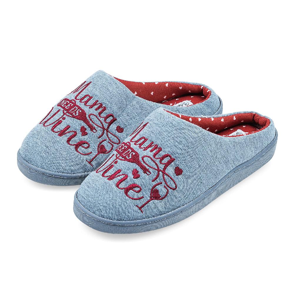 shop lc Spoiled Angel Grey Wine House Slipper L