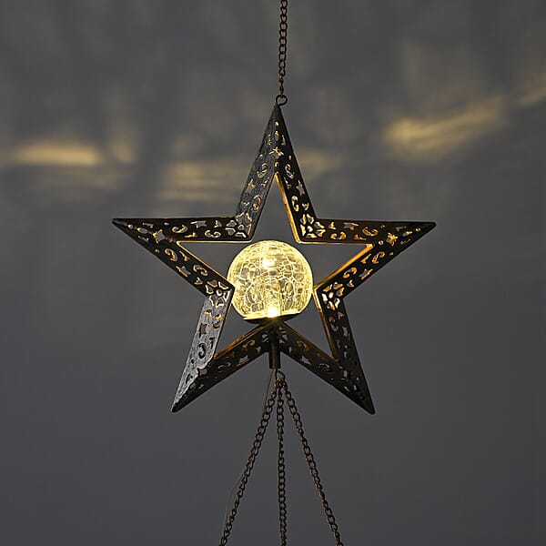 Shop Lc Star Solar Wind Chime With 1 Bright LED