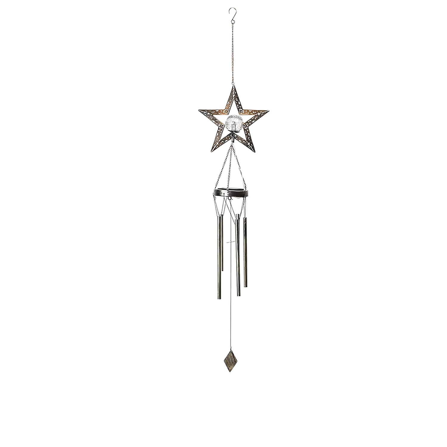 shop lc Star Solar Wind Chime with 1 Bright LED
