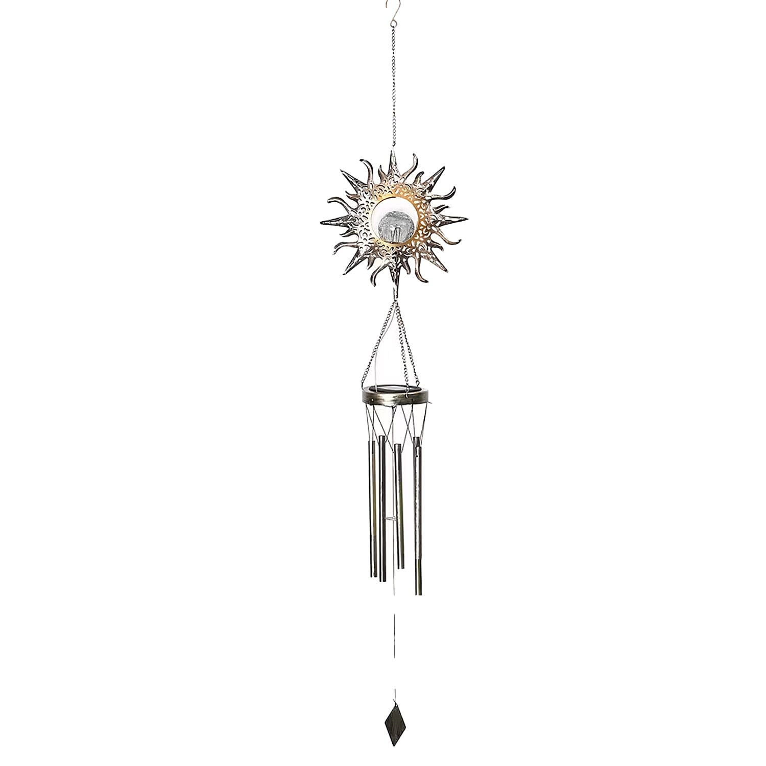 shop lc Sun Solar Wind Chime with 1 Bright LED