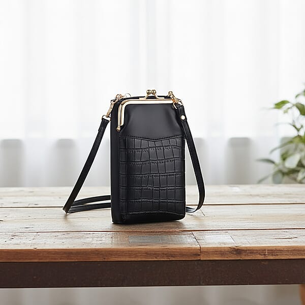 Shop Lc Tamsy Faux Leather Wallet Phone Bag