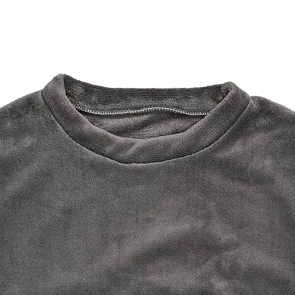 Shop Lc Tamsy Grey Pajama Top - One Size Fits Most