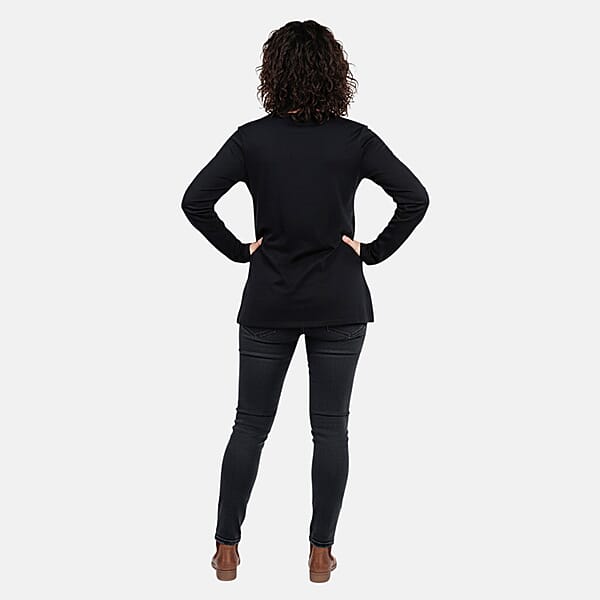Shop Lc Tamsy Onyx Button Top - S