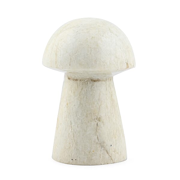 Shop Lc White Moonstone Mushroom -M Approx 360ctw