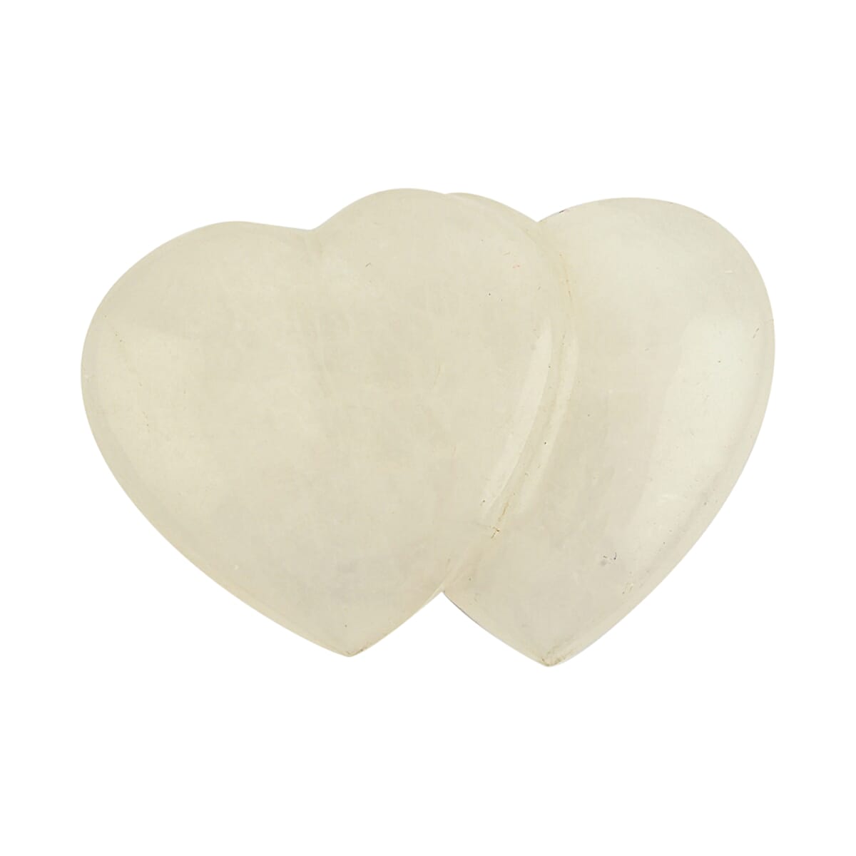 shop lc White Quartz Double Heart -Medium 1394 ctw