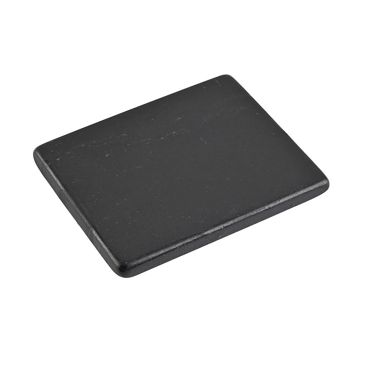 shop lc Shungite Plain Rectangle Cellphone Large Tile 1.5x1 Approx. 45ctw