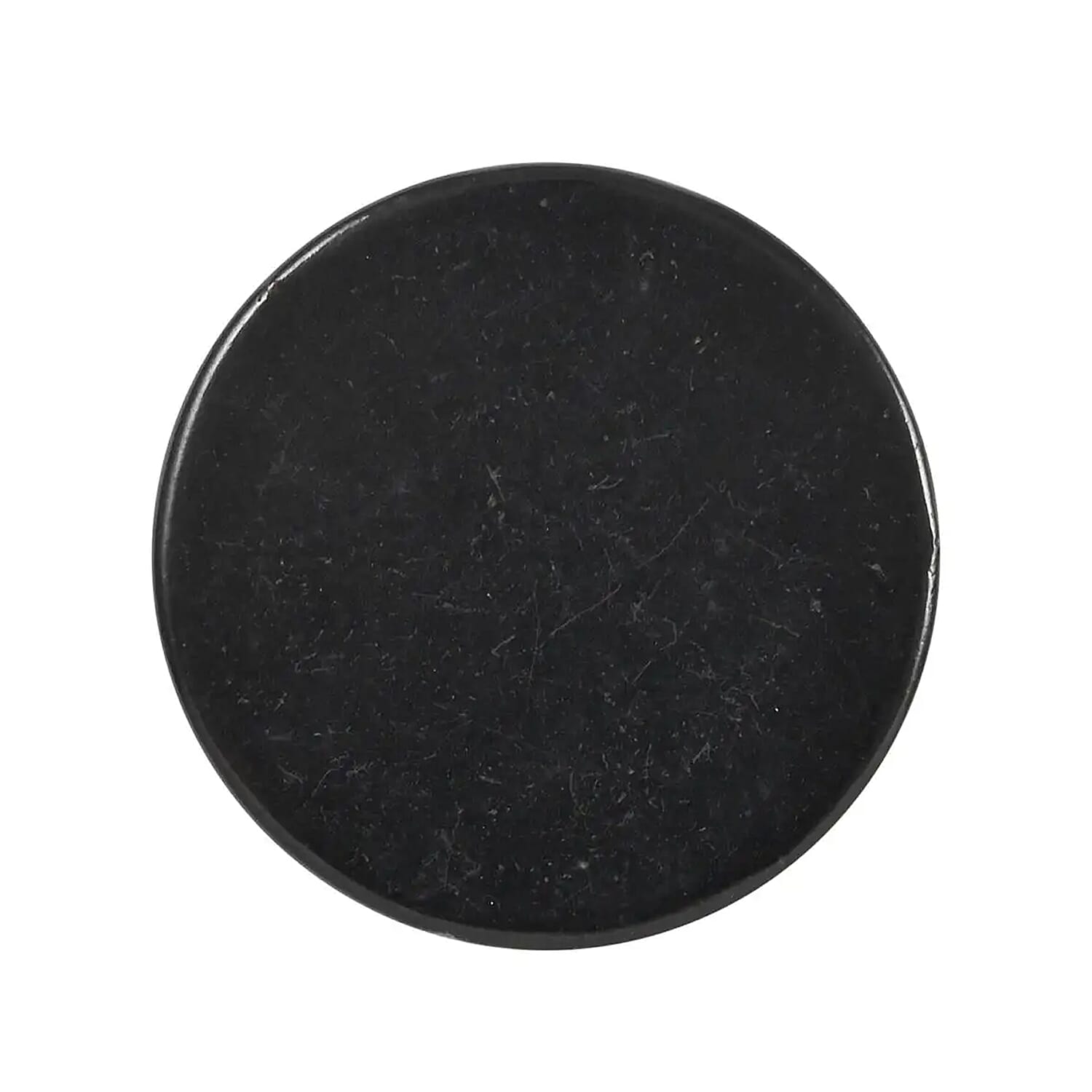 shop lc Shungite Plain Round Cellphone Mini Tile 1 Approx. 25ctw