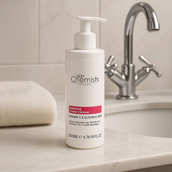 Shop Lc SkinChemists Set Of 2 Balancing Vitamin C & Glycolic Acid Cream Cleanser (6.76 X2)