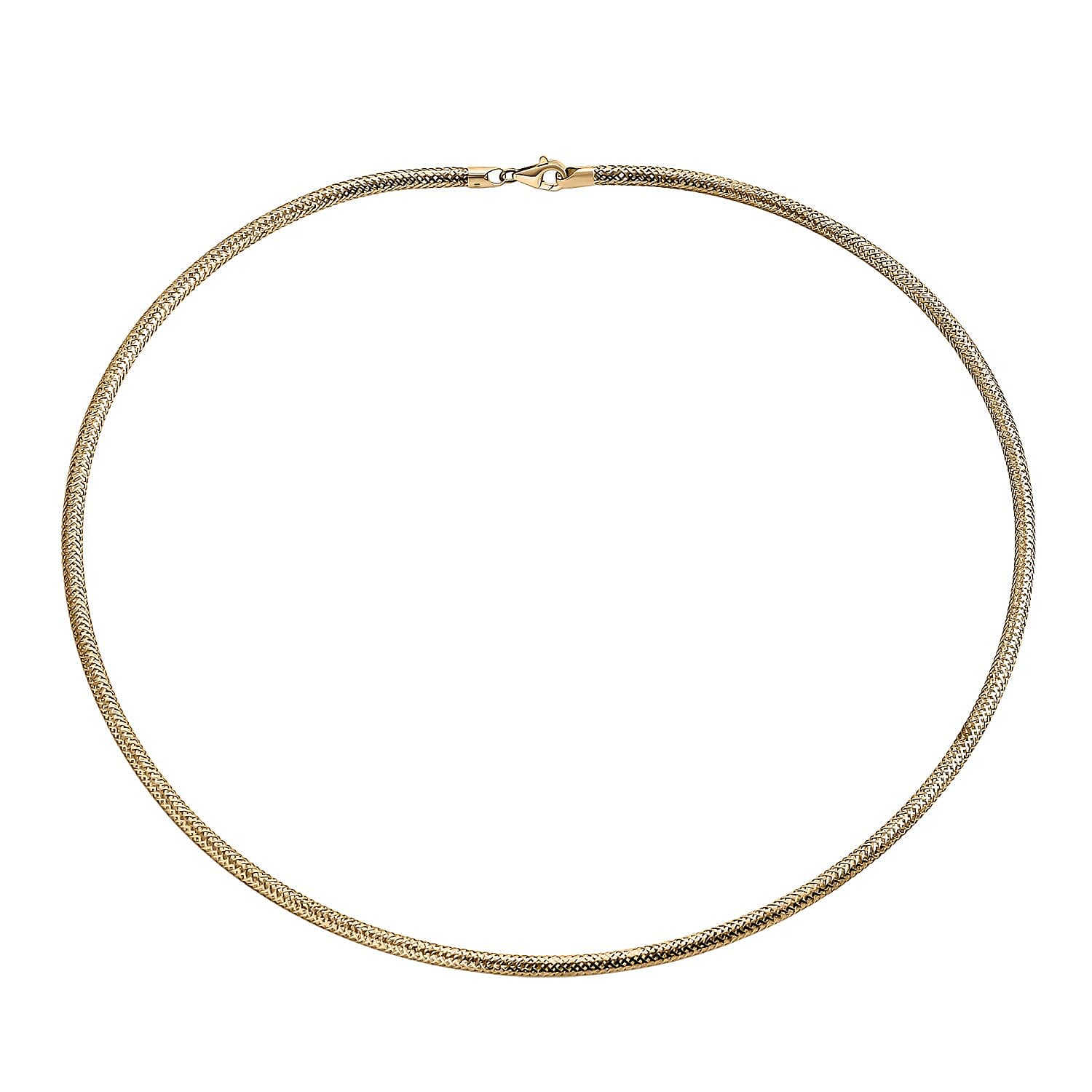 shop lc Snake Textured Chain Necklace in 10K Yellow Gold 3.10 Grams 18 Inches