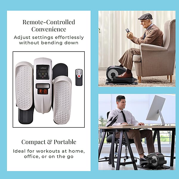 Shop Lc Soulsmart Electric Stepper With Remote - White