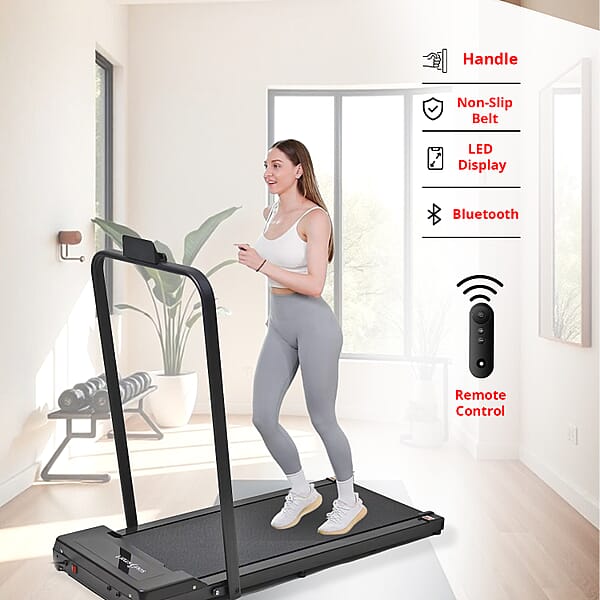 Shop Lc Soulsmart LED Non Slip Treadmill With Handle & Bluetooth Connection - Black