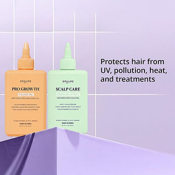 Shop Lc SpaLife Beauty Pro-Growth & Scalp Care Oils Duo