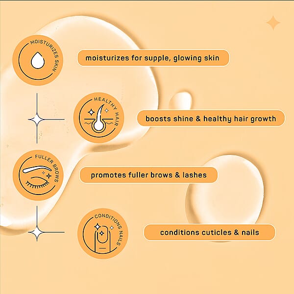 Shop Lc SpaLife Multi-Purpose Castor Oil Serum - Peach Bottle With Pump