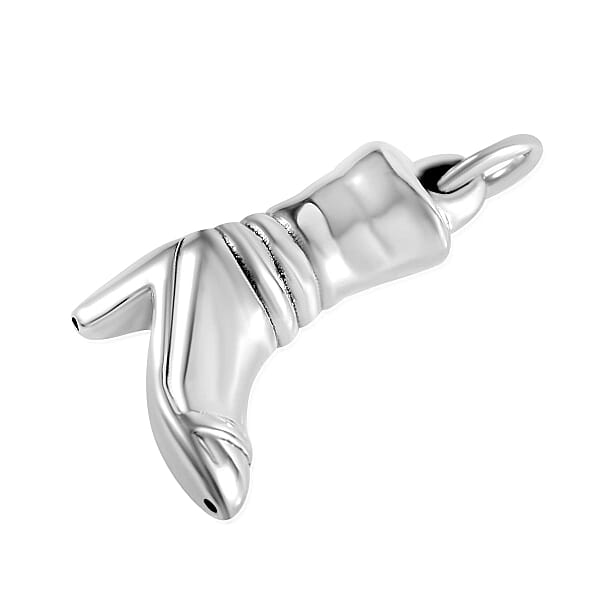 Shop Lc Sterling Silver High Heels Pendant Without Chain 3 Grams