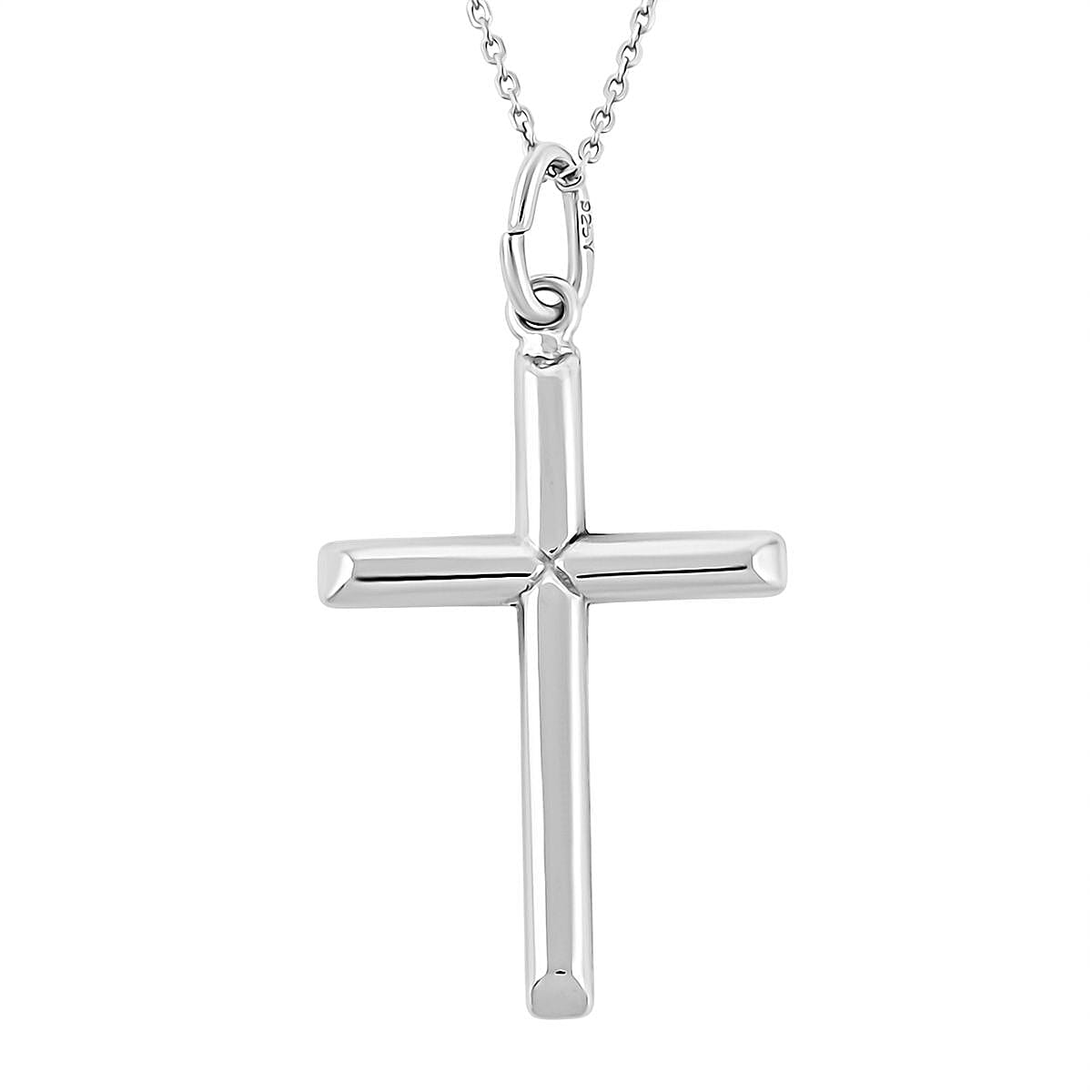 shop lc Sterling Silver Pendant Necklace (18 Inches) 1.80 Grams