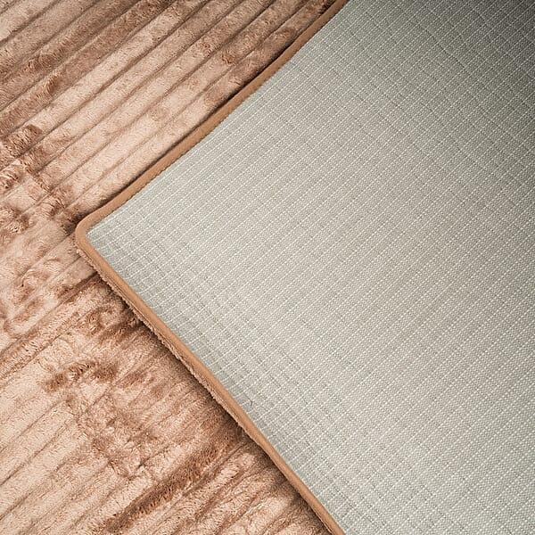 Shop Lc Supreme Living Taupe Memory Foam Rug (4x6 Ft)