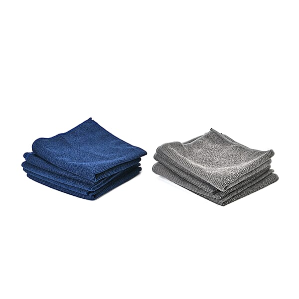 Shop Lc Symphony Home 22pcs Set - 12pcs Multi-Functional Magic Eraser Sponge With 10pcs Microfiber Cleaning Towel