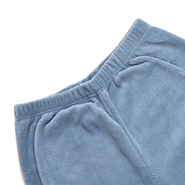 Shop Lc Tamsy Light Blue Pajama Bottom - One Size Fits Most