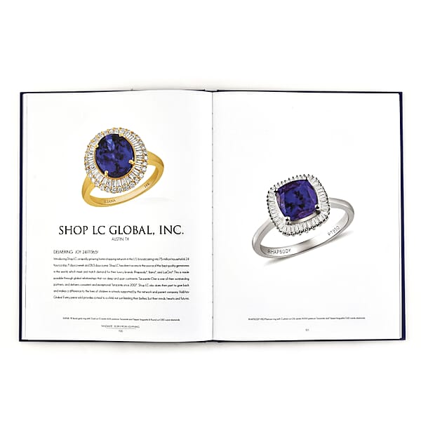 Shop Lc Tanzanite Born From Lightning Book Gemstone Book Hidden Gem Books Book Of Crystals And Stones