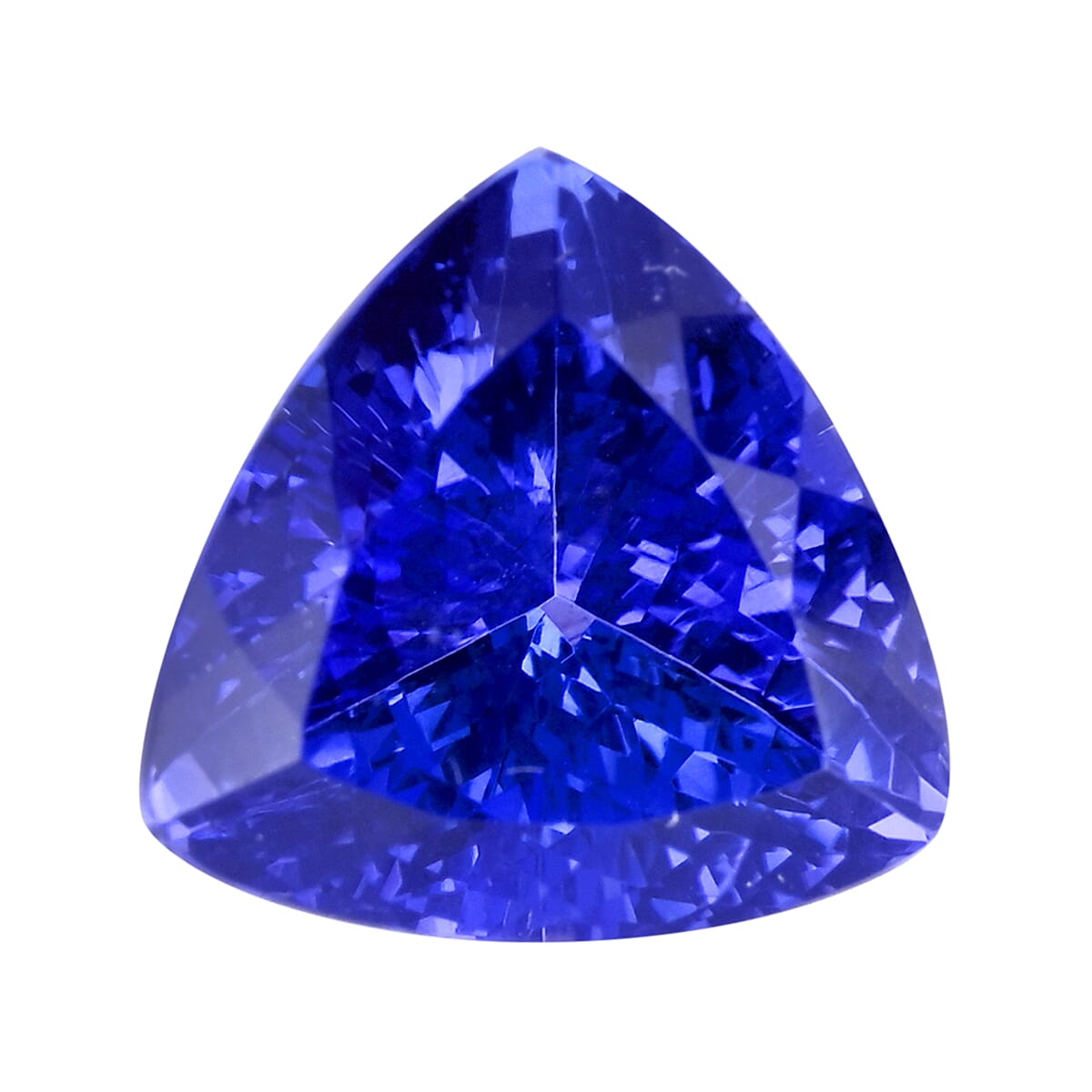 shop lc Tanzanite Trillion Free Faceted Cut 4A 4.50 ctw