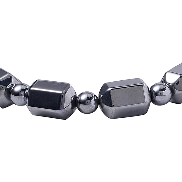 Shop Lc Terahertz 113.65 Ctw Beaded Stretch Bracelet (6.5-7In)