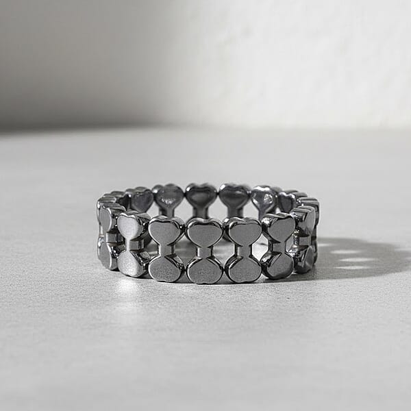 Shop Lc Terahertz 200.00 Ctw Carved Beaded Stretch Bracelet (7-7.5In)