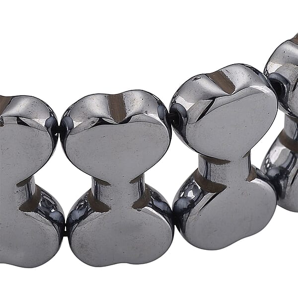 Shop Lc Terahertz 200.00 Ctw Carved Beaded Stretch Bracelet (7-7.5In)