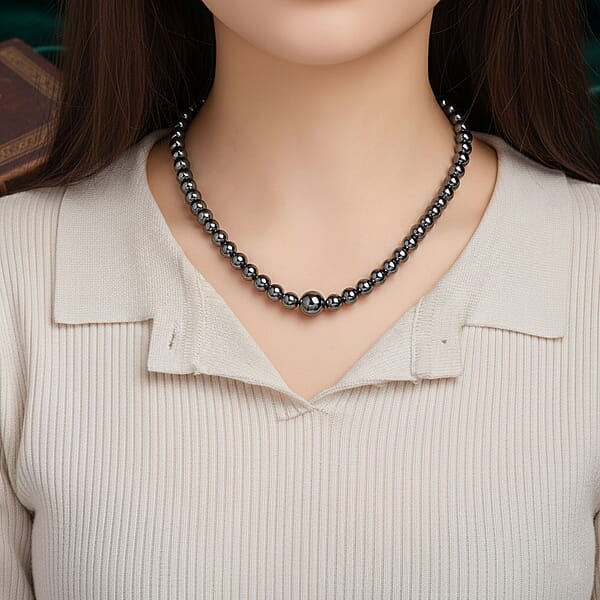 Shop Lc Terahertz 66.00 Ctw Beaded Necklace 20 Inches