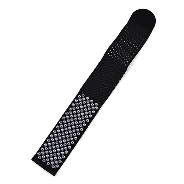 Shop Lc Terahertz Beaded Bracelet With Black Polyester Wrap 250.00 Ctw (12.5 In)