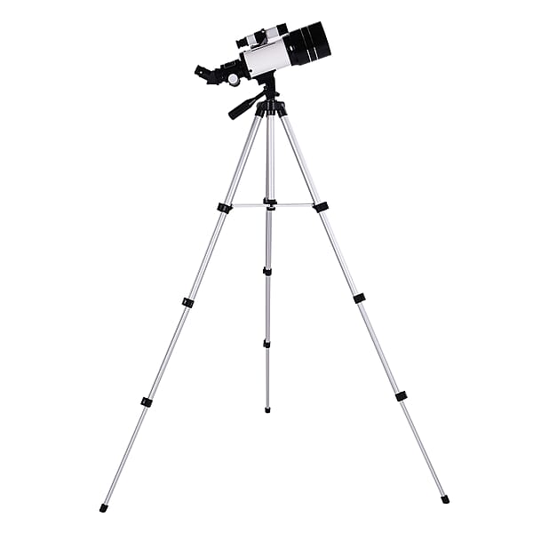 Shop Lc Terrestrial And Astronomical Telescope With Bluetooth & Phone Holder (70mm Refractor Aperture & 300mm Focal Length)