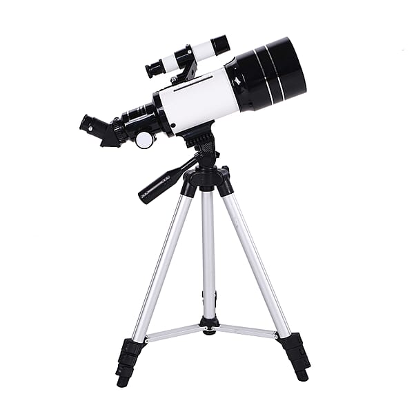 Shop Lc Terrestrial And Astronomical Telescope With Bluetooth & Phone Holder (70mm Refractor Aperture & 300mm Focal Length)