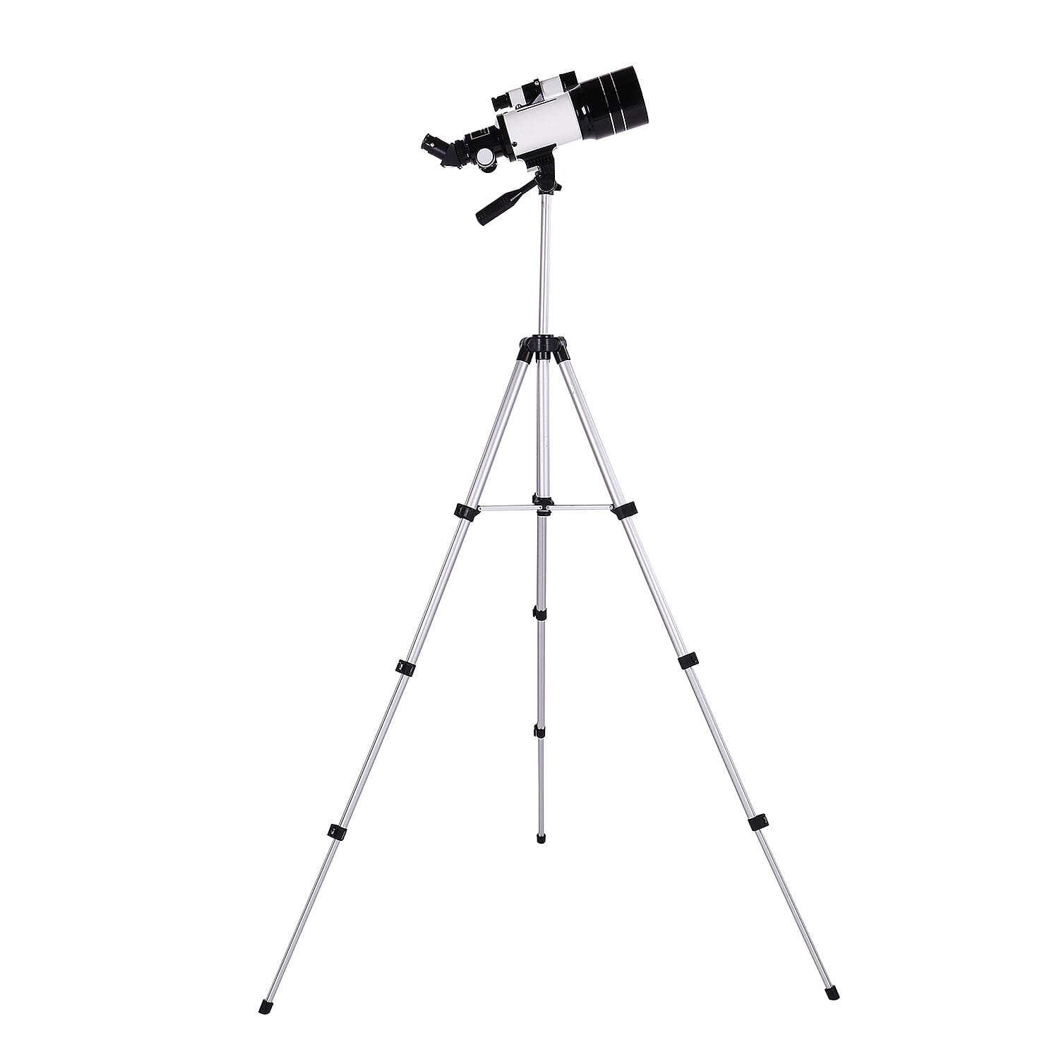 shop lc Terrestrial and Astronomical Telescope with Bluetooth & Phone Holder (70mm Refractor Aperture & 300mm Focal Length)