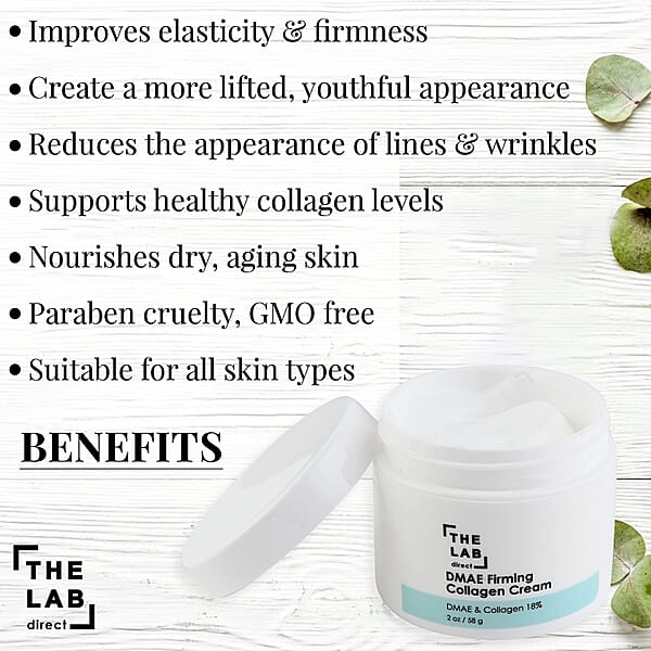 Shop Lc The Lab Direct DMAE Firming Collagen Cream (2 Oz)