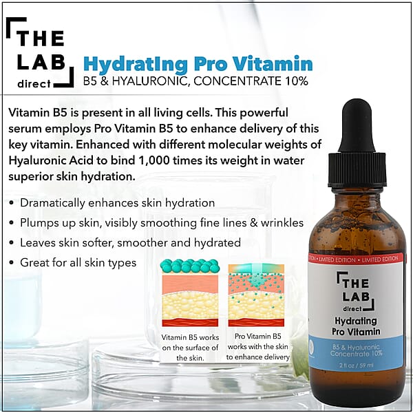 Shop Lc The Lab Direct Hydrating - Pro Vitamin B5 & HA 2oz (Ships In 5-7 Business Days)