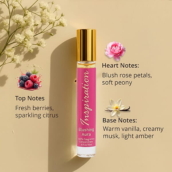 Shop Lc The Lab Direct Inspiration 100% Fragrance Concentrate- Blushing Aura (.3oz)