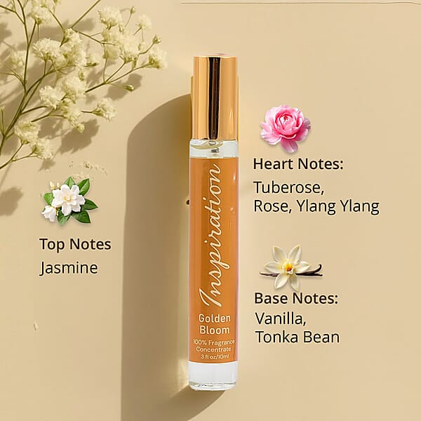 Shop Lc The Lab Direct Inspiration 100% Fragrance Concentrate- Golden Bloom (.3oz)