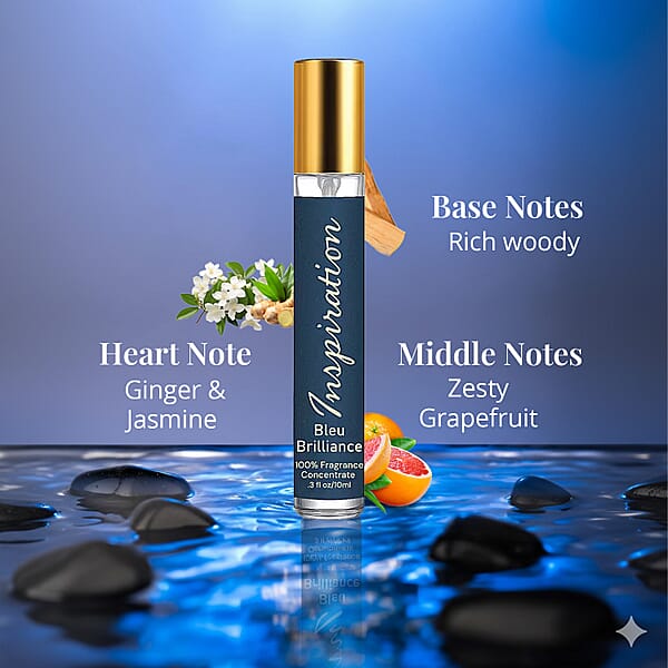 Shop Lc The Lab Direct Inspiration 100% Fragrance Concentrate- Bleu Brilliance (.3oz) (Ships In 5-7 Business Days)