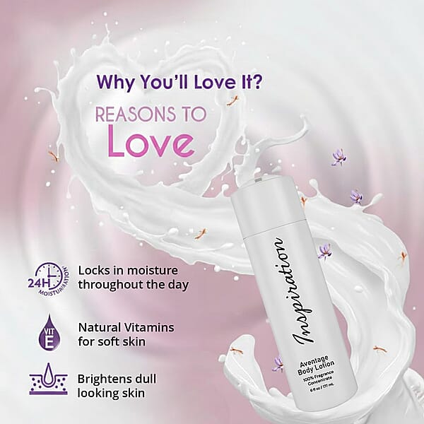 Shop Lc The Lab Direct Inspiration Aventage Body Lotion (6oz) Made In US (Ships In 5-7 Business Days)