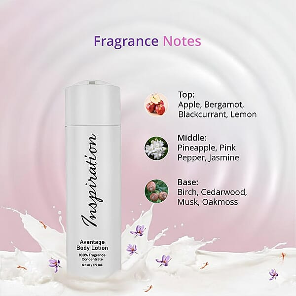 Shop Lc The Lab Direct Inspiration Aventage Body Lotion (6oz) Made In US (Ships In 5-7 Business Days)