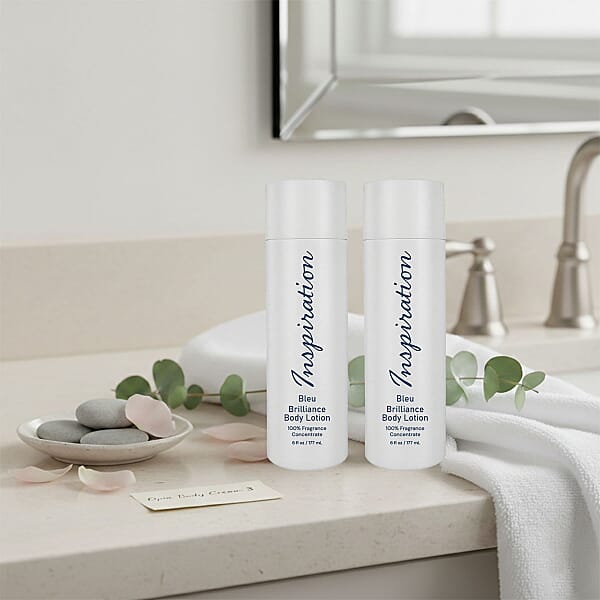 Shop Lc The Lab Direct Inspiration Bleu Brilliance Body Lotion (6oz) Made In US (Ships In 5-7 Business Days)