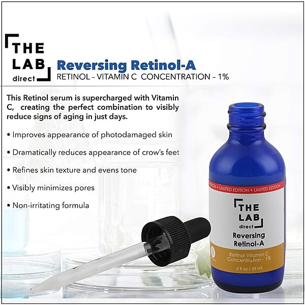 Shop Lc The Lab Direct Reversing Retinol (Vitamin A's) 2oz (Ships In 5-7 Business Days)